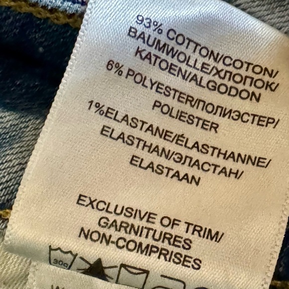 Women’s Silver Avery Hi Rise Straight Light Acid Wash Stretch Jeans 29 Fit 29x29 - Picture 5 of 5